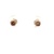 14K Yellow Gold 1/2CTW Champagne Diamond Stud Earrings