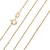 14K Yellow Gold 22 in. 1.0mm Fine Rope Necklace Chain 1.4g