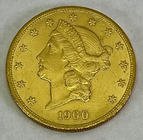 1900 Liberty Head 1oz Gold Double Eagle Coin