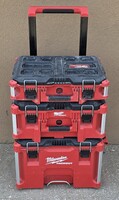 Milwaukee Packout Rolling Tool Box Set 3 Piece Modular Storage System