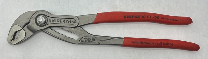 KNIPEX Cobra 10" High-tech Water Pump Pliers - 87 01 250