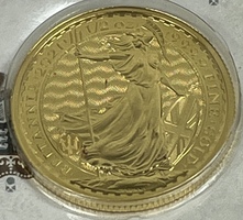 2021 1/2oz Brittania 999.9 Fine Gold Coin
