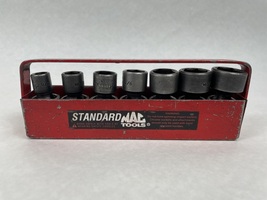MAC XUP 3/8in. 6 Point Swivel Black Impact Socket SET (7) 3/8-3/4