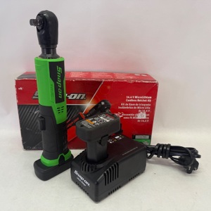 Snap-On 14.4 V 3/8" Drive Micro Lithium Cordless Ratchet Kit (Green) CTR861AGK2