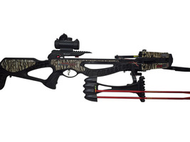 Barnett Gamecrusher Crossbow W/ Laser and Leapers SCP-RD40RGW Optic