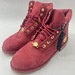 Timberland Premium "Dark Red Gold" Boots Size 6.5