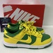 Nike Dunk Low Men's Sneakers "Reverse Brazil" Size:10.5 US Men's