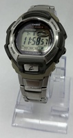 Casio G-Shock Watch Men Tough Solar 3061 GW-800D 43mm Silver Tone 7.5"