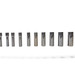 Snap On  1/4" Drive Deep 5-15Mm 12 PC Socket Set