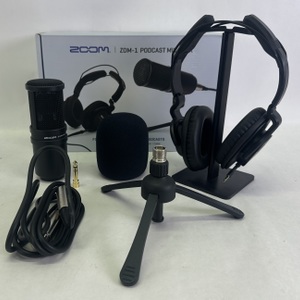 Zoom - ZDM-1 Podcast Mic Pack, Podcast Dynamic Microphone