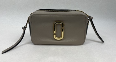 Marc Jacobs Snapshot Camera Gray Crossbody Handbag