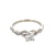 14K White Gold 3/4CTW (.55Ct) Diamond Engagement Ring SZ:7