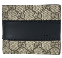 Gucci  GG Supreme Bi-Fold Supreme 