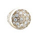 10K Yellow Gold 2.0CTW Cubic Zirconia Cocktail Ring SZ:12