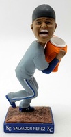 KC Kansas City Royals Salvador Perez Salvy Splash 2015 World Series Bobblehead