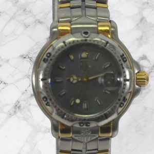 Tag Heuer WH1352 Tag Heuer Ladies 29mm 6000 Series 200M Grey Dial Two Tone Watch