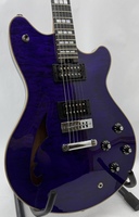 EVH SA-126 Semi Hollow - Quilted Maple Transparent Purple