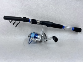 KastKing Compass Telescopic Spinning Rod/Reel Combo 