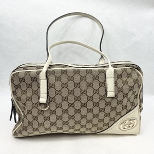 Gucci Boston Shoulder Bag in Gg Canvas
