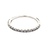 14K White Gold 1/5CTW 1.4mm Diamond Band SZ:5.5, 1.2g