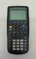 Texas Instruments TI-83 Plus Graphing Calculator - Black - W/ Cover - Tested 