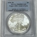 2006-W American Silver Eagle PCGS PR69DCAM 20th Anniversary