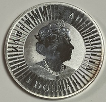 2022 Elizabeth II Australia Kangaroo .9999 Fine Silver 1oz