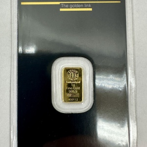 Argor-Heraeus 1g Gold Bar 999.9% Fine 