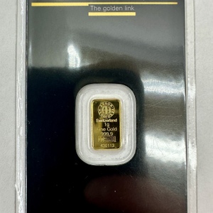Argor-Heraeus 1g Gold Bar 999.9% Fine