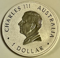 2024 Charles III Australia 1 Dollar .999 Fine Silver Koala