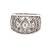 10K White Gold 1/2CTW Diamond Cocktail Ring SZ: 7