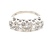 Ladies Vintage 14K White Gold 3/4CTW Diamond Band SZ:5.75