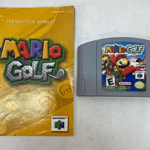Mario Golf - Nintendo 64 - w/ Instruction Booklet