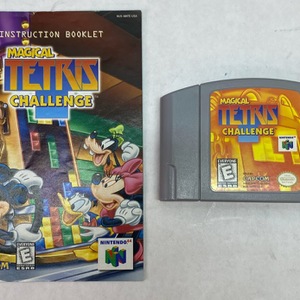 Magical Tetris Challenge - Nintendo 64 - w/ Instruction Booklet