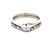 14K White Gold .63CTW Diamond Bridal Set SZ:7.5