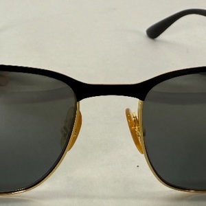 Ray-Ban RB 3569 Sunglasses Matte Black Gold