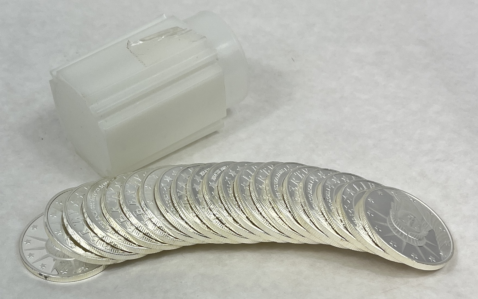 Liberty Silver Statue of Liberty Series .999 Fine Silver Rounds (20 ...