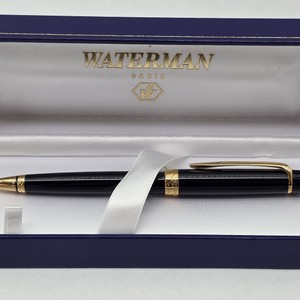 Waterman Liaison Ballpoint Pen Lacquer Black & Gold Trim