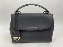 Michael Kors Ava Top Handle Black Handbag