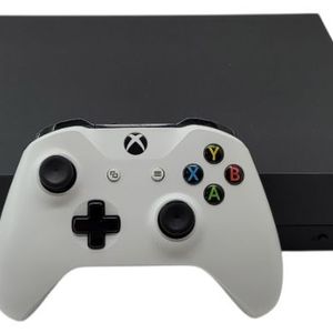 Microsoft Xbox One X 1TB Console Black 1787 - With Controller