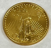 1/10oz Gold Eagle 5 Dollars Gold Coin