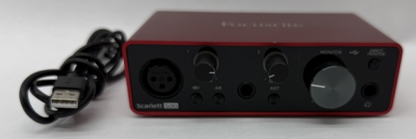 Focusrite Scarlett Solo 3rd Gen 2 Channel USB Audio Interface