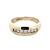 14K Yellow Gold 1/4CTW Diamond Tapered Band SZ:7
