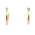 14K Yellow Gold 1/2 in. Hollow Hoop Earrings