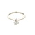 Ladies 14K White Gold .23Ct Diamond Solitaire Engagement Ring SZ:5