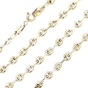 18K Yellow Gold 20 in. 3.6mm Gucci Link Chain 6.3g