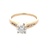 14K Yellow Gold 3/4Ct Diamond Engagement Ring SZ: 5.5
