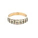 14K Yellow Gold 18 Diamond 1/2CTW Band SZ: 7.5
