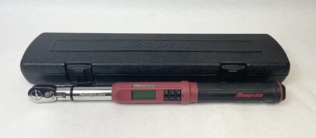 Snap On Atech2f100rb Digital Torque Wrench 3/8 Drive Flex Head
