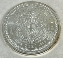 2021 Silver Shield 1oz .999 Fine Silver Round